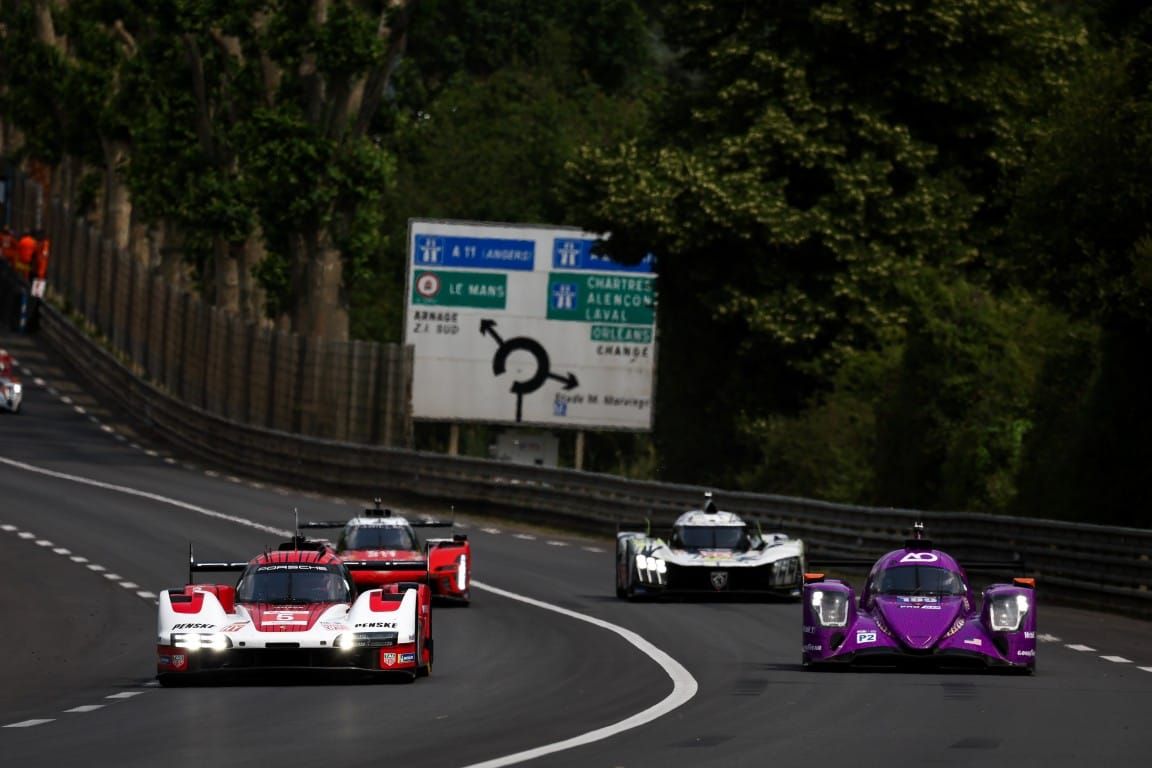 Le Mans 24 Hours test day