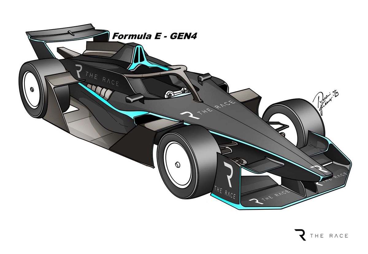 First look at Formula E's fastest and most powerful car for Gen4