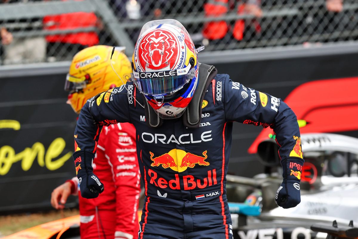 Verstappen stuns McLarens for British GP pole, Ferrari bid falls short