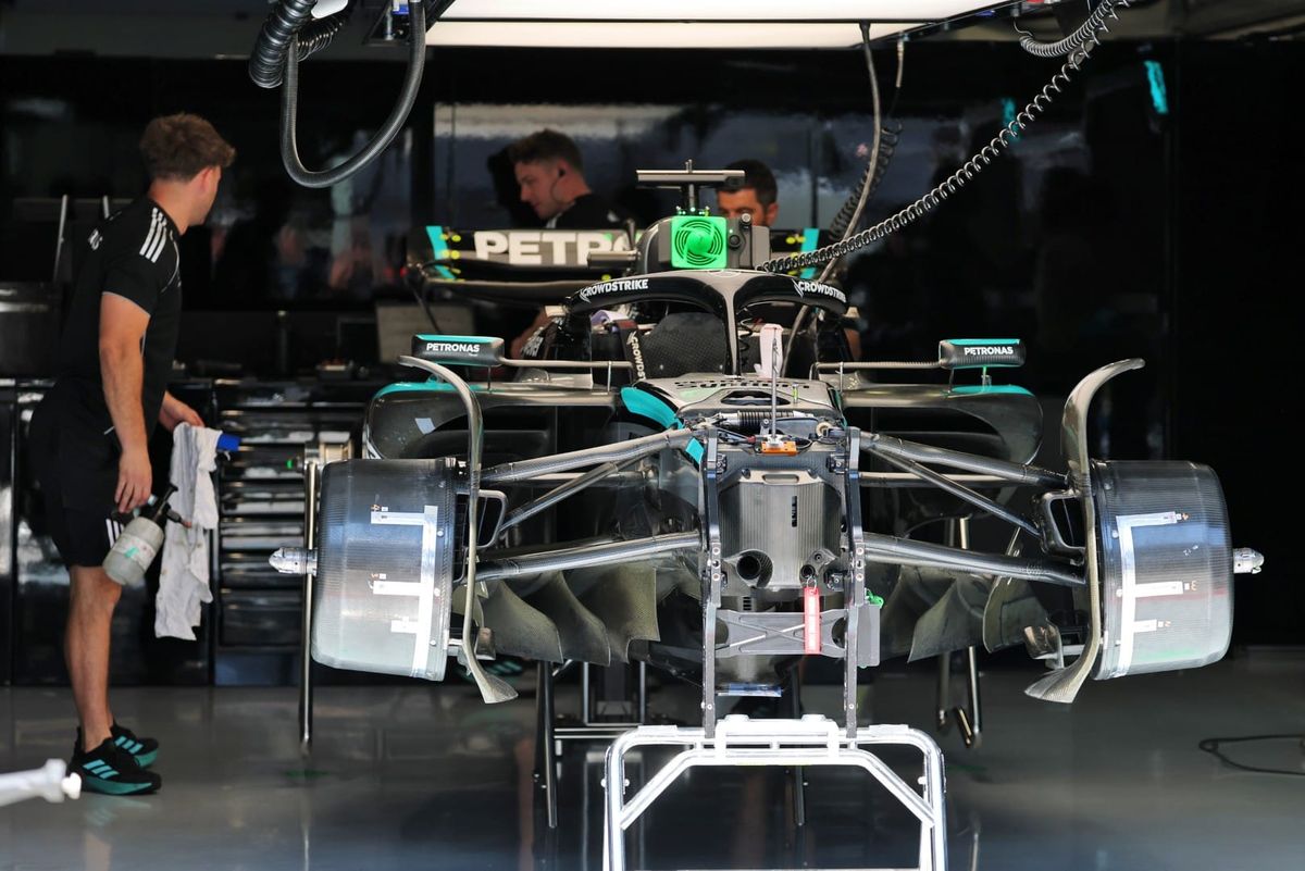 Mercedes F1 car