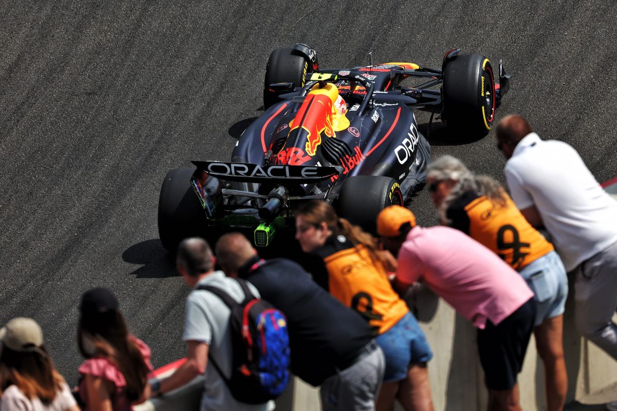 Hungarian Grand Prix 2025 F1 grid with one pitlane start