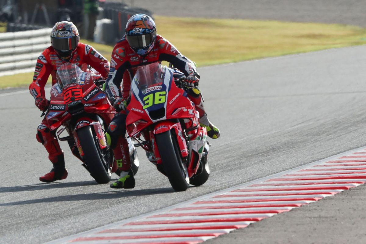 Honda is finally good enough to dream of Marquez again