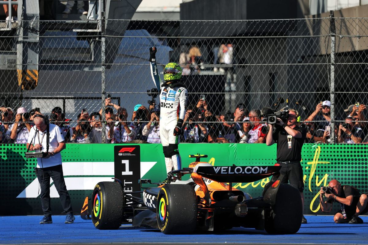 Norris takes F1 points lead, Verstappen and Hamilton clash