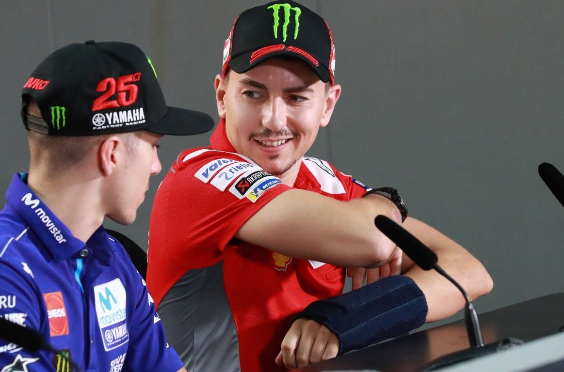 Jorge Lorenzo and Maverick Vinales, MotoGP