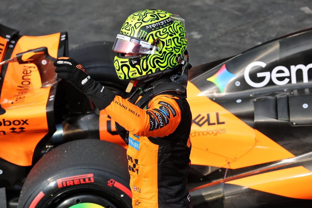 Norris on pole, Verstappen sixth in Brazil sprint qualifying