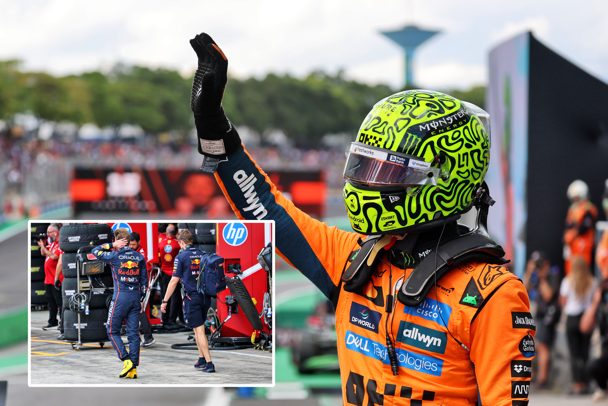 Norris on pole as Verstappen suffers shock Q1 exit