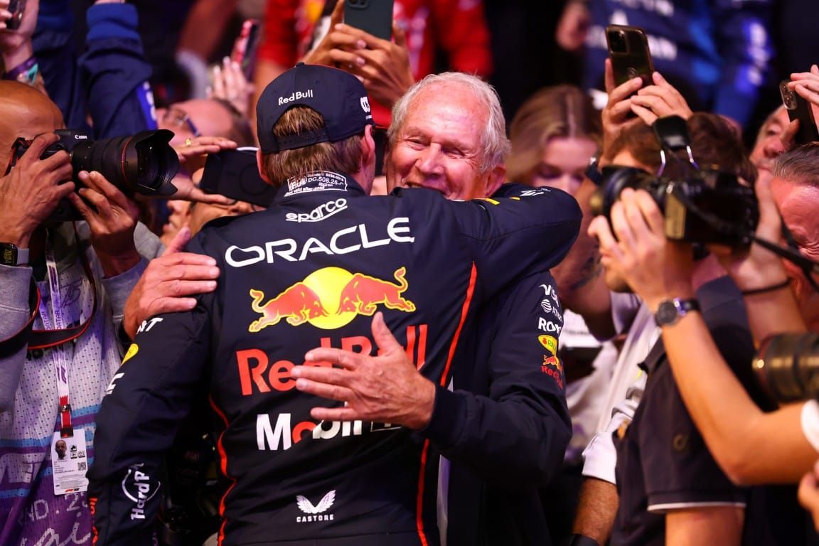 Max Verstappen and Helmut Marko, Red Bull, F1