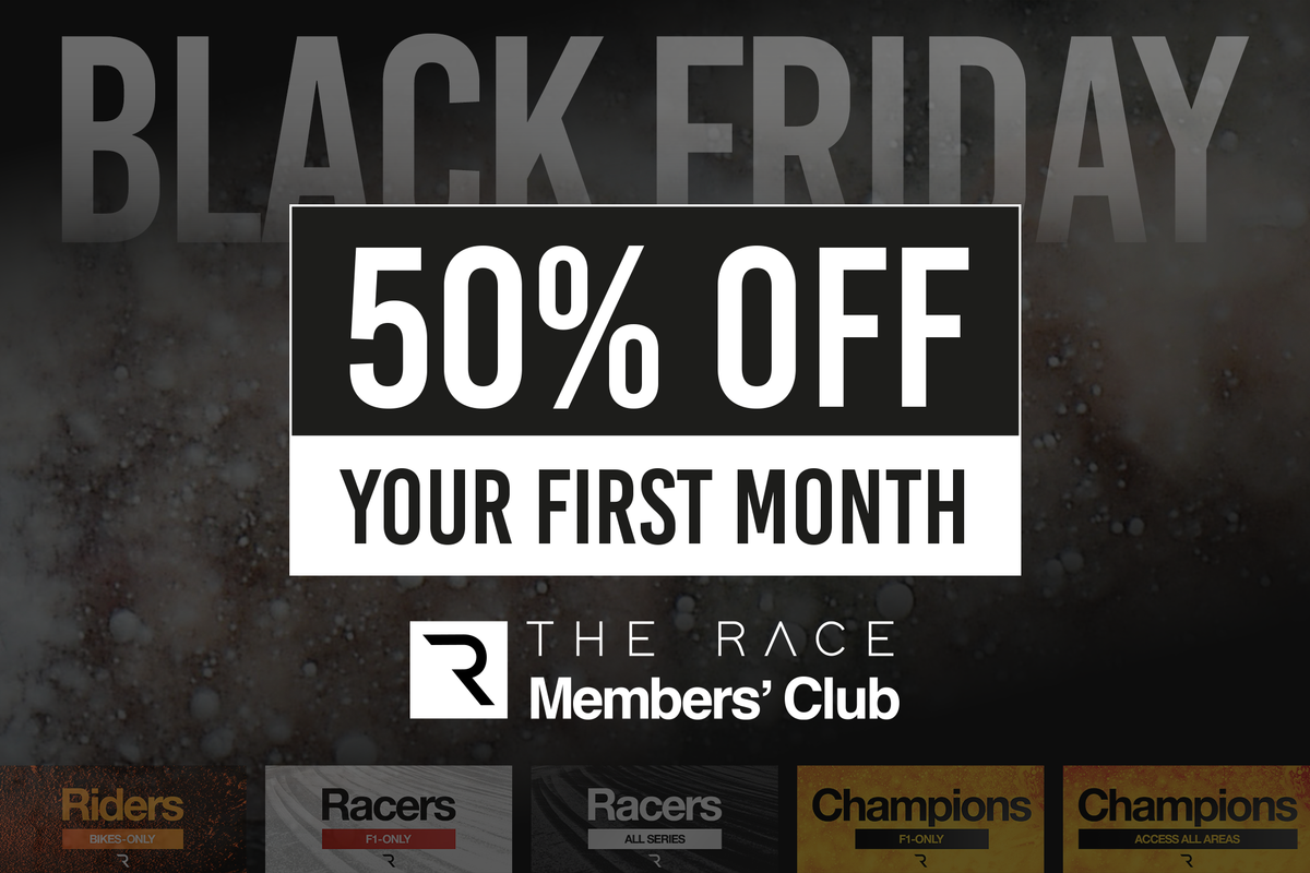 Last chance: 50% off The Race Members' Club