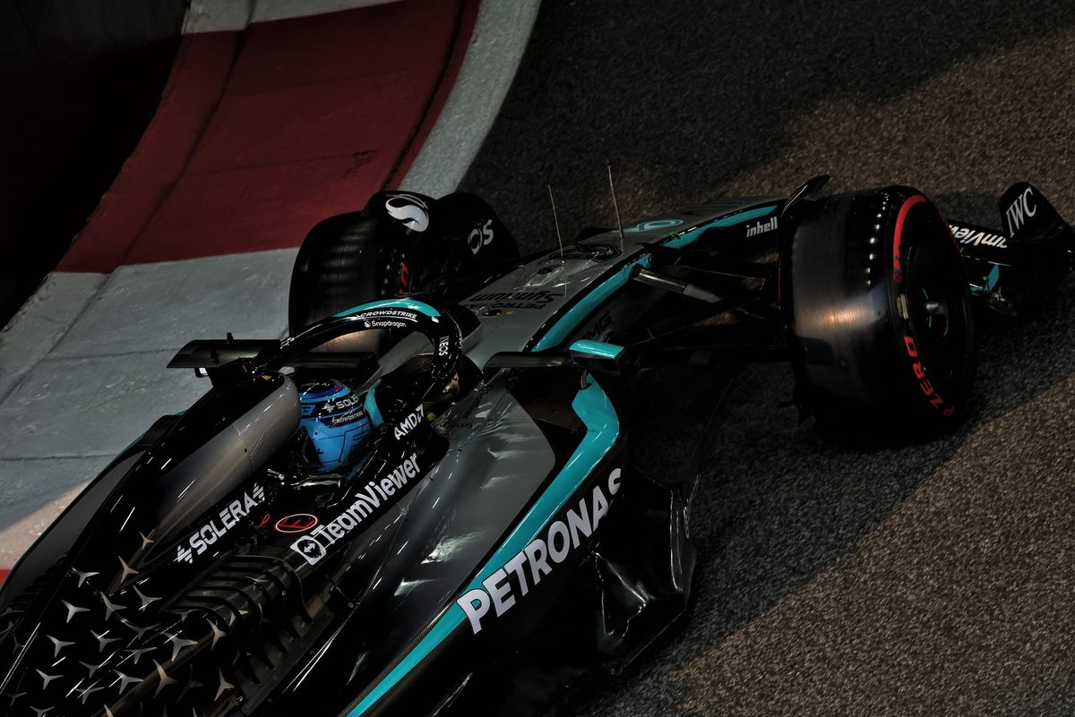 Russell beats F1 2025 title contenders in final practice