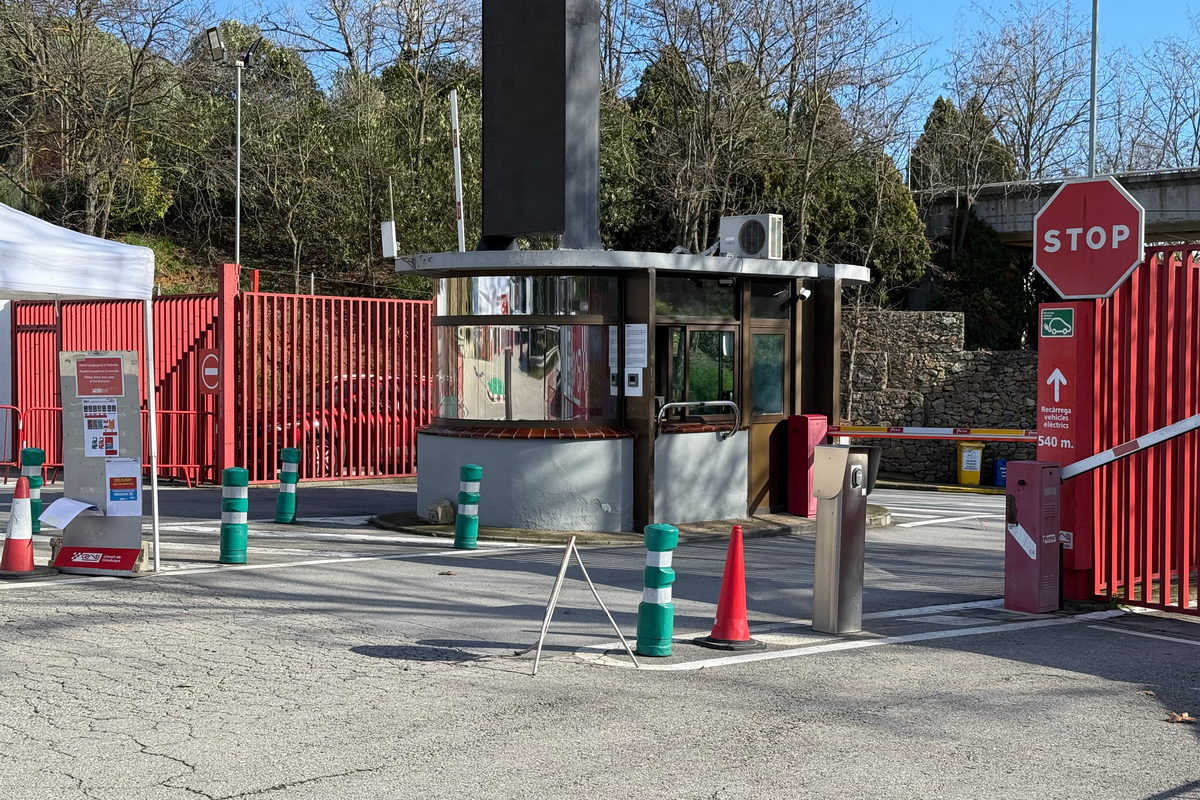 Security clampdown outside F1's private 2026 test