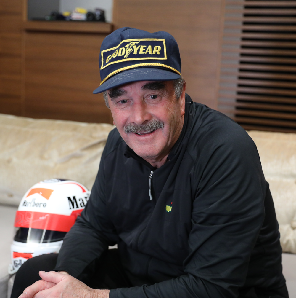 Nigel Mansell launches rare auction of personal memorabilia