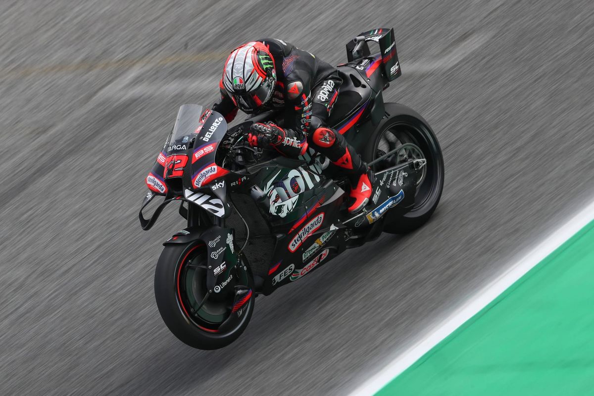 New Buriram lap record from Aprilia as Bagnaia consigned to Q1