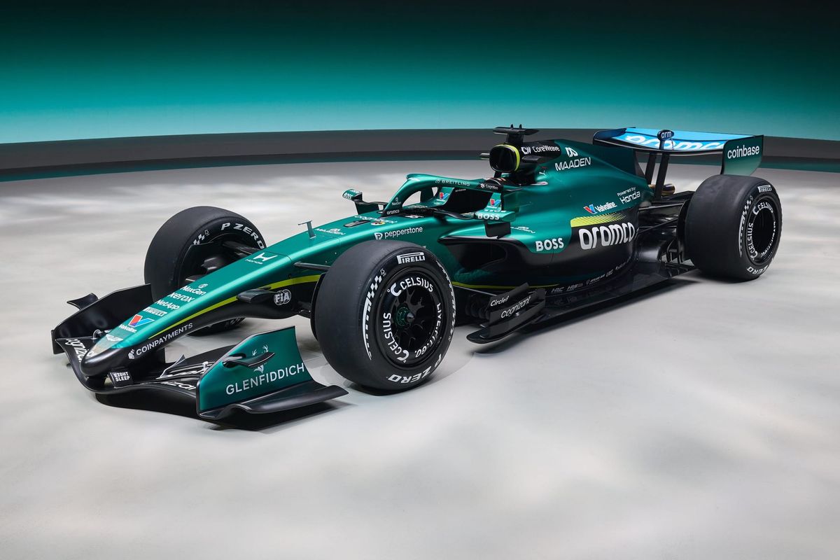 Livery for Newey's first Aston Martin F1 car revealed