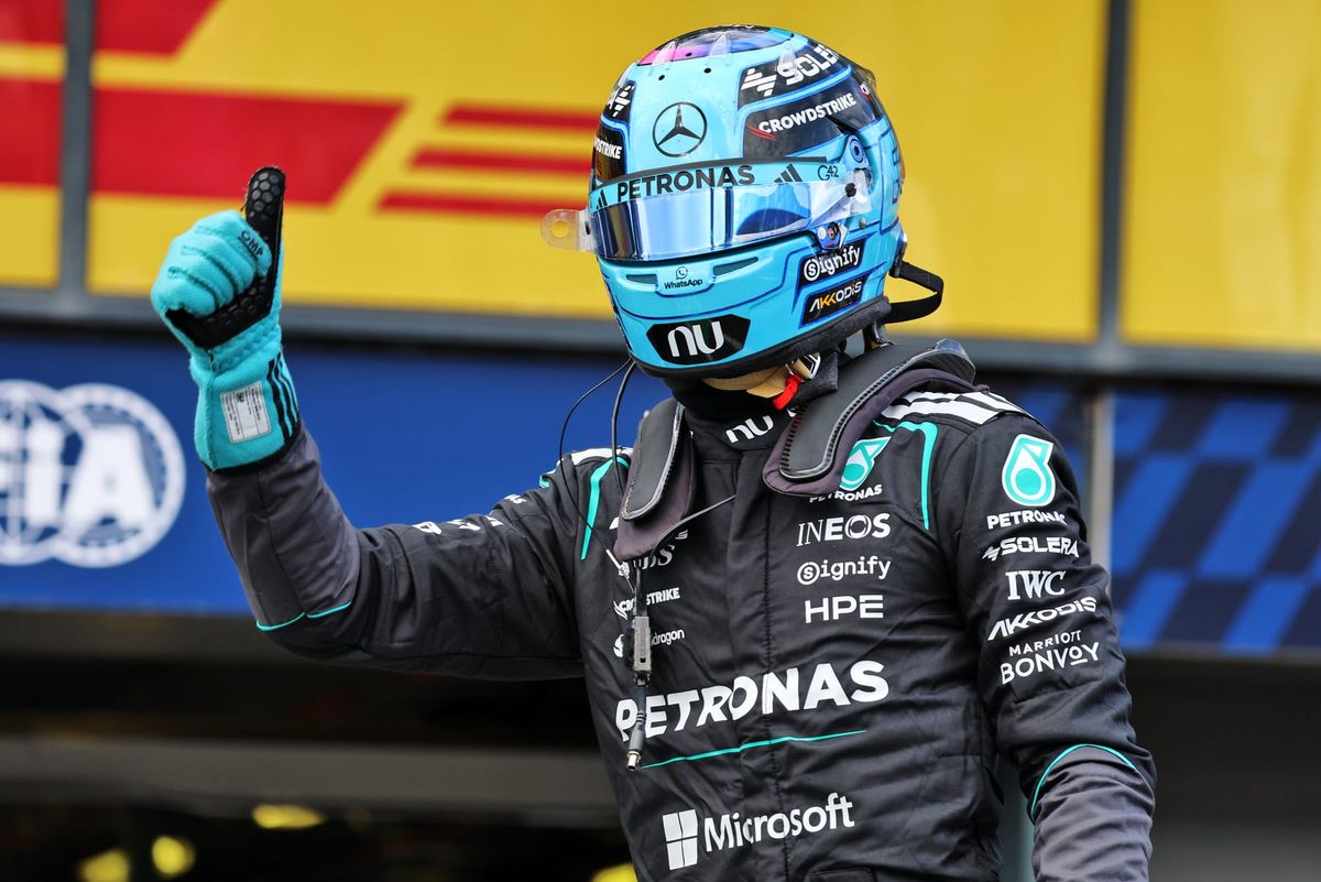 Mercedes dominates first qualifying of F1 2026