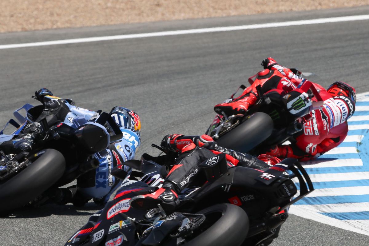 Marc Marquez crashes out as Alex dominates Jerez MotoGP