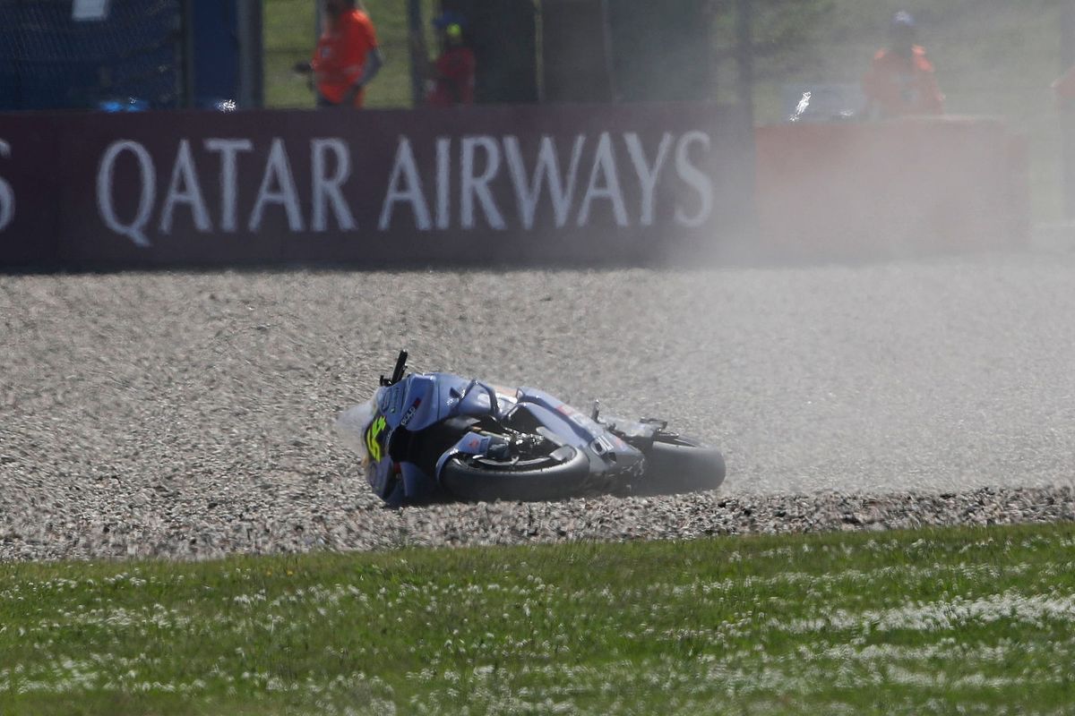 Aldeguer taken to hospital after Assen MotoGP crash