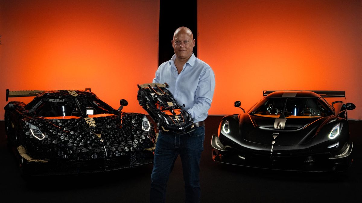 Koenigsegg's Sadair's Spear gets the Lego Technic treatment