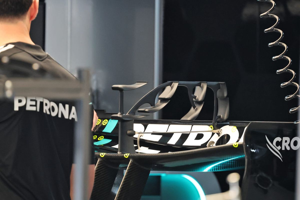 Mercedes Rear Wing Mod Decisive in Antonelli's Monaco Pole
