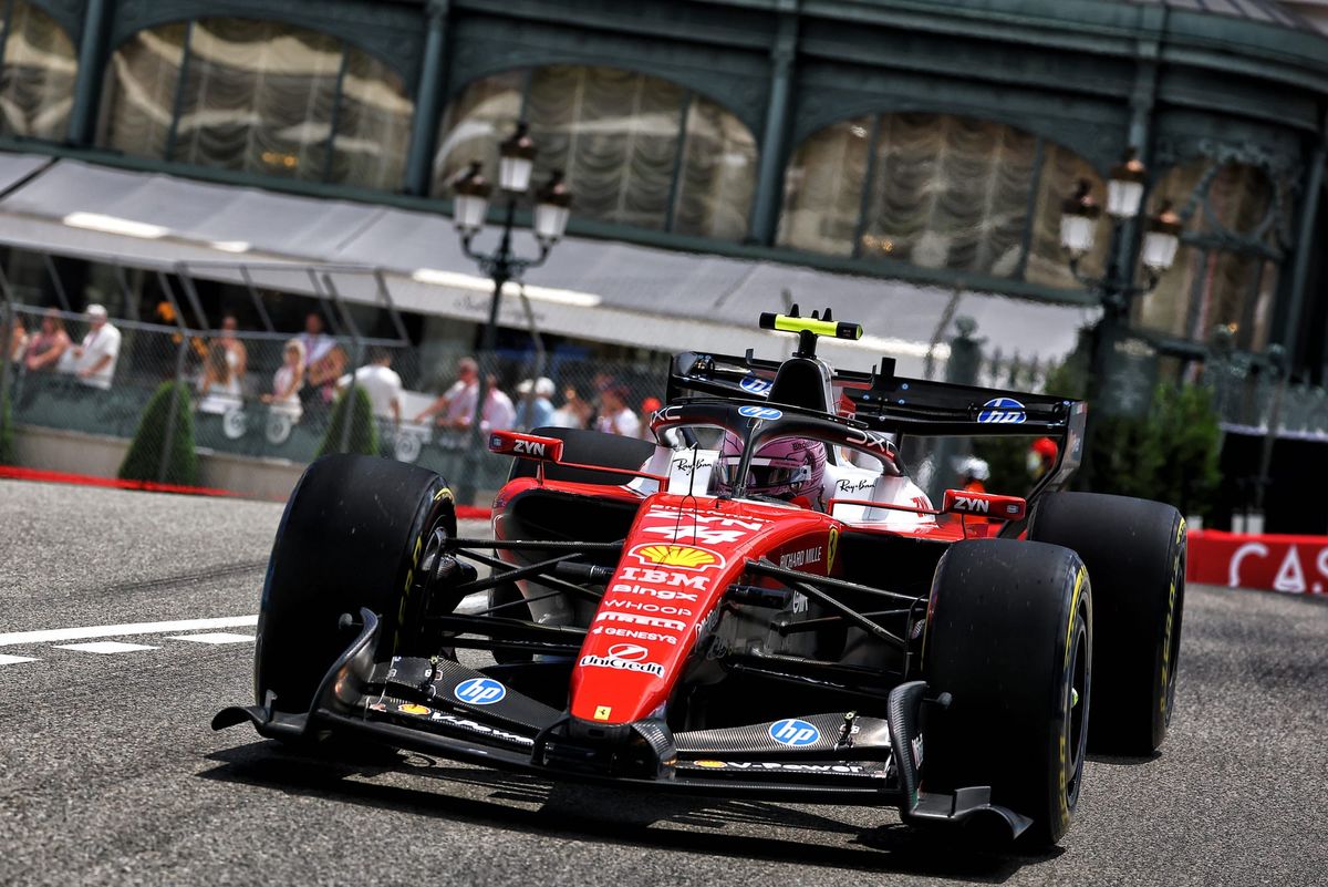 Lewis Hamilton's F1 car in Monaco