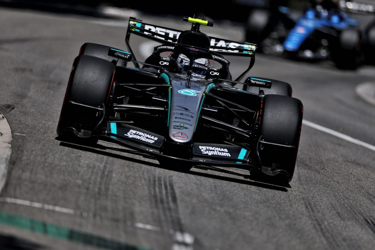 Kimi Antonelli tops a chaotic final Monaco GP practice after late red flag