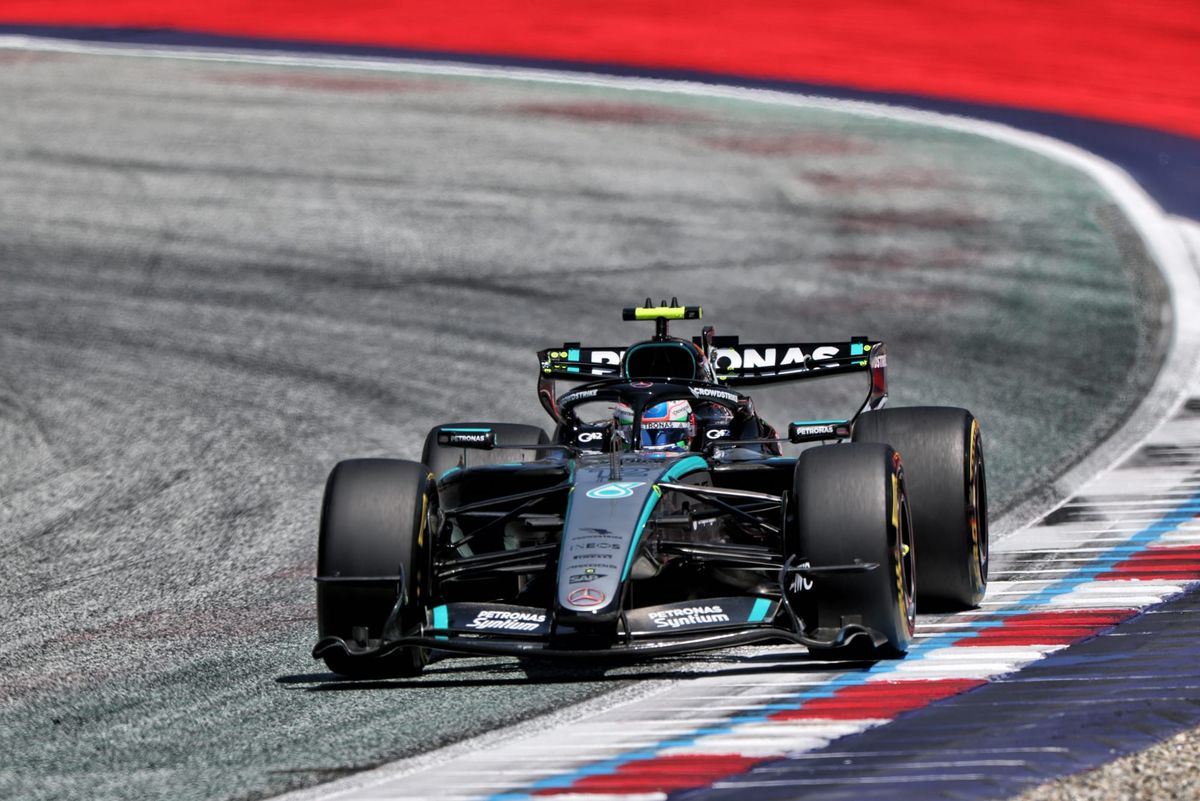 Antonelli Leads Mercedes 1-2 in Disrupted Austrian GP Practice