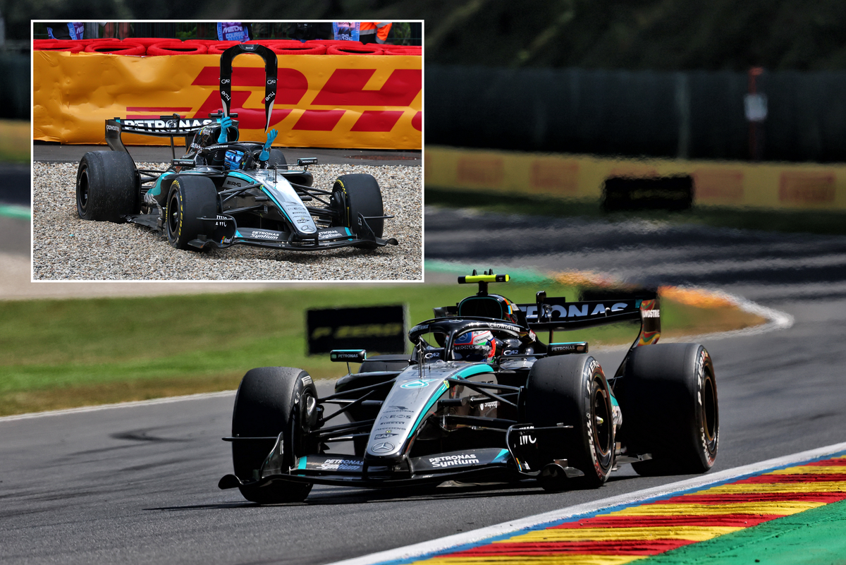 Antonelli wins as Hamilton and Russell collide at Spa