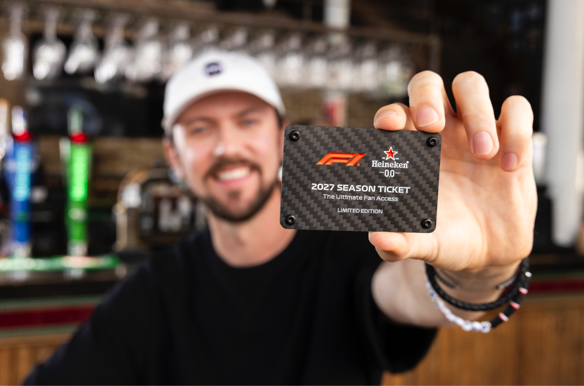 Heineken Opens Contest for 2027 Formula 1 Season Ticket