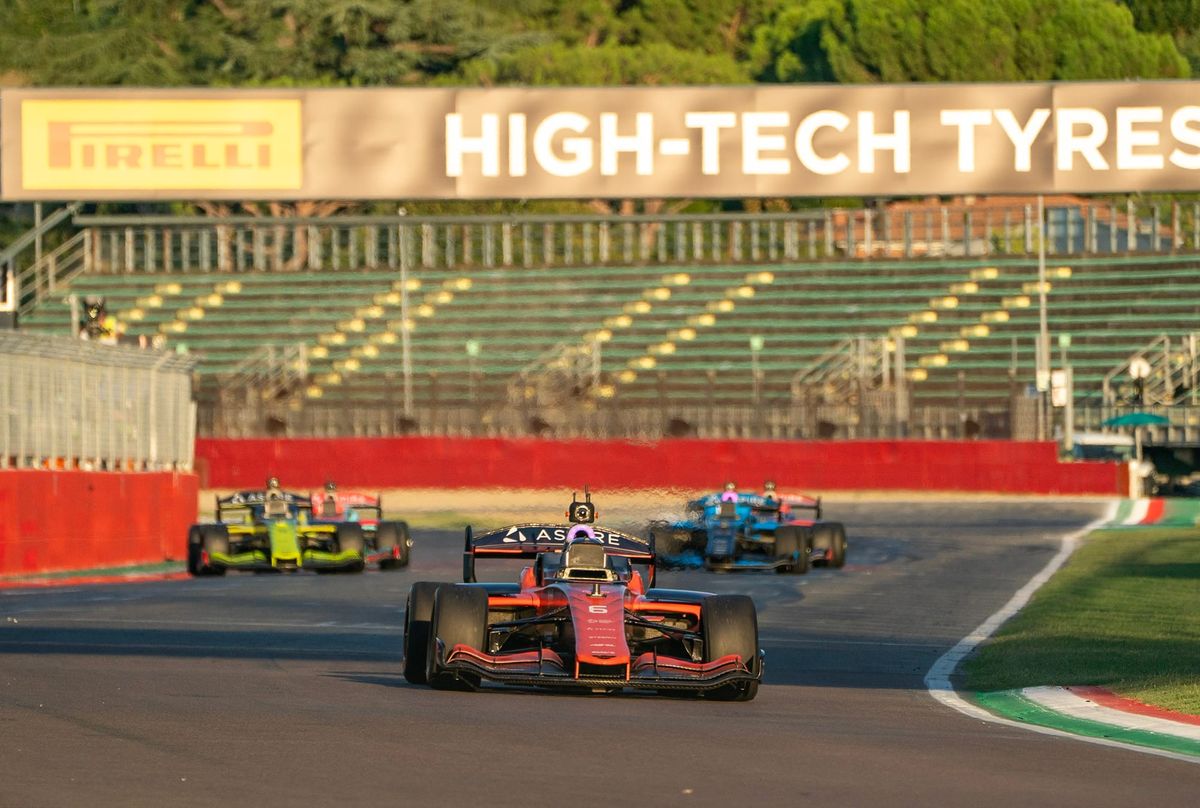 Watch: A2RL's five-car autonomous race at Imola