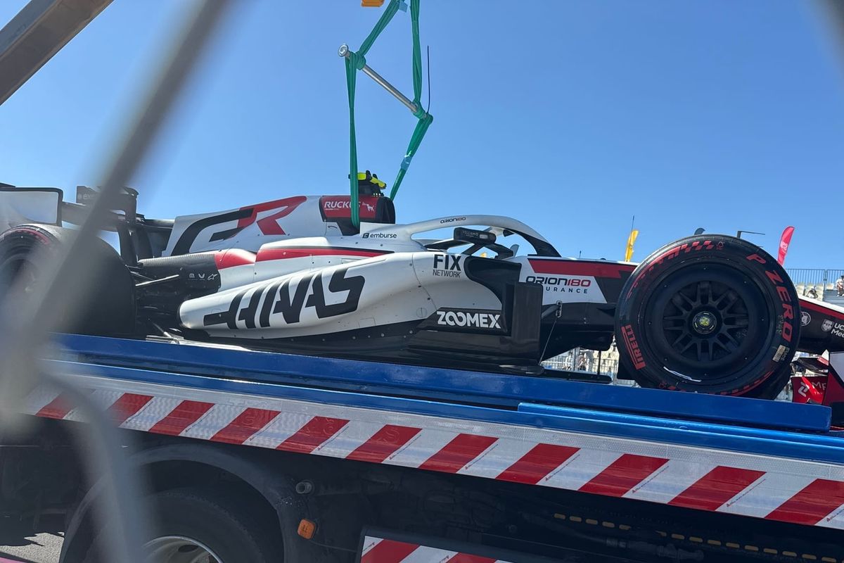 What it's like watching an F1 crash unfolding in front of you