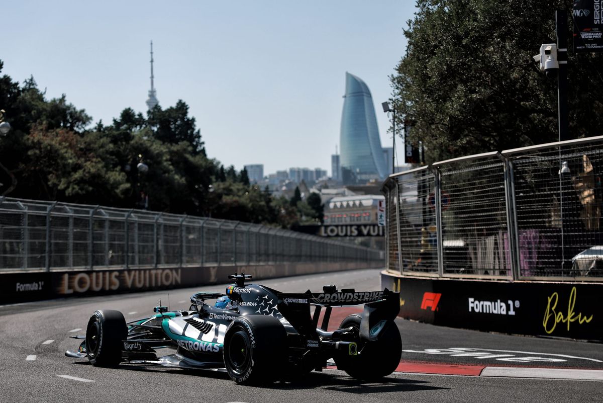 What happened in F1 2026 Azerbaijan GP first practice