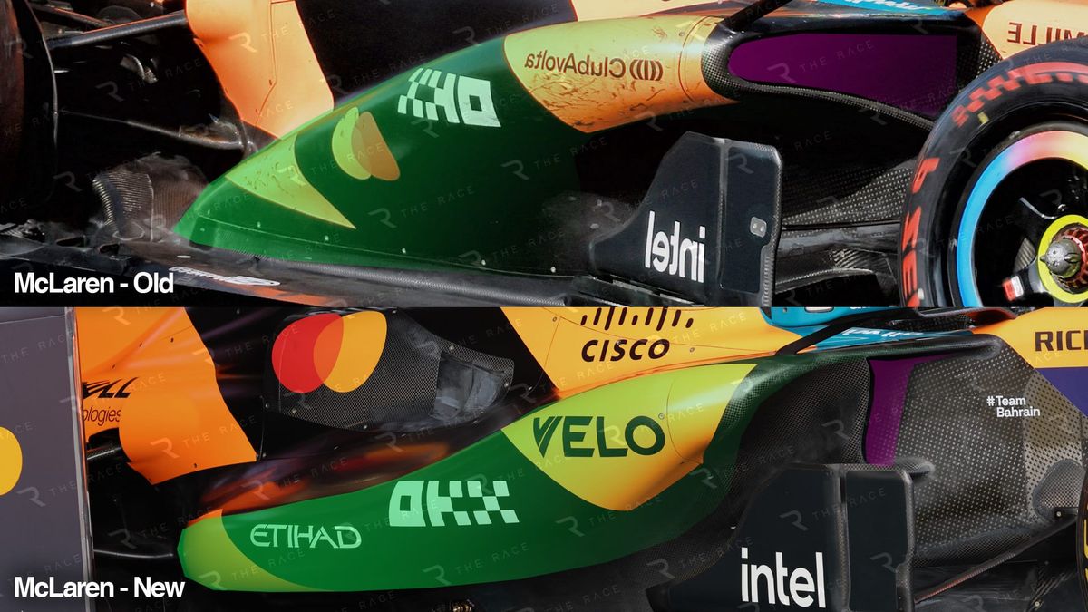 Where McLaren's been brutal with big F1 body package change