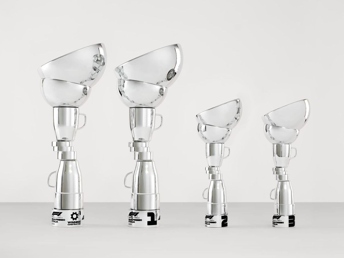 Italian GP unveils one of F1’s most unusual trophies