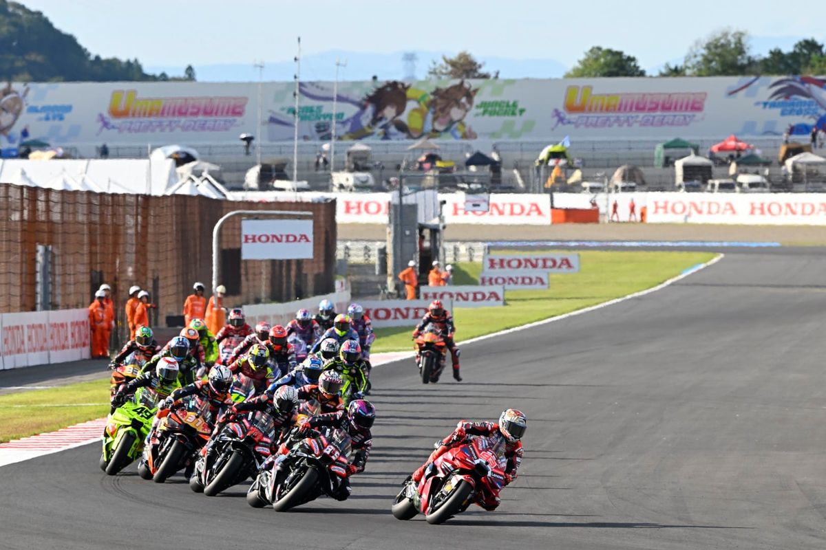Marquez beats penalised Martin in Motegi sprint, Moreira stars