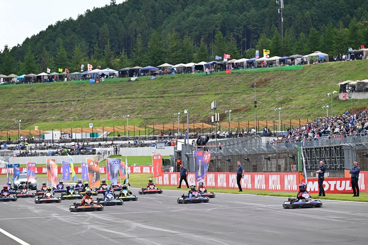 MotoGP kart race