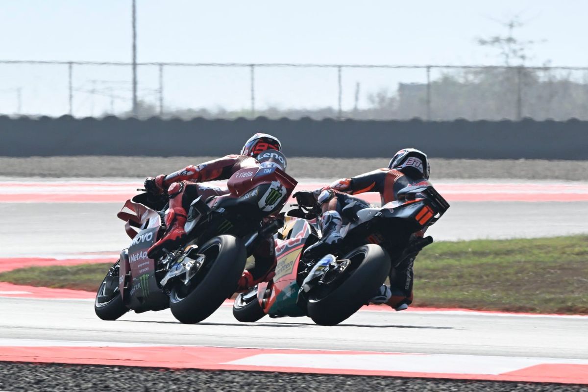 Marc Marquez and Pedro Acosta, MotoGP