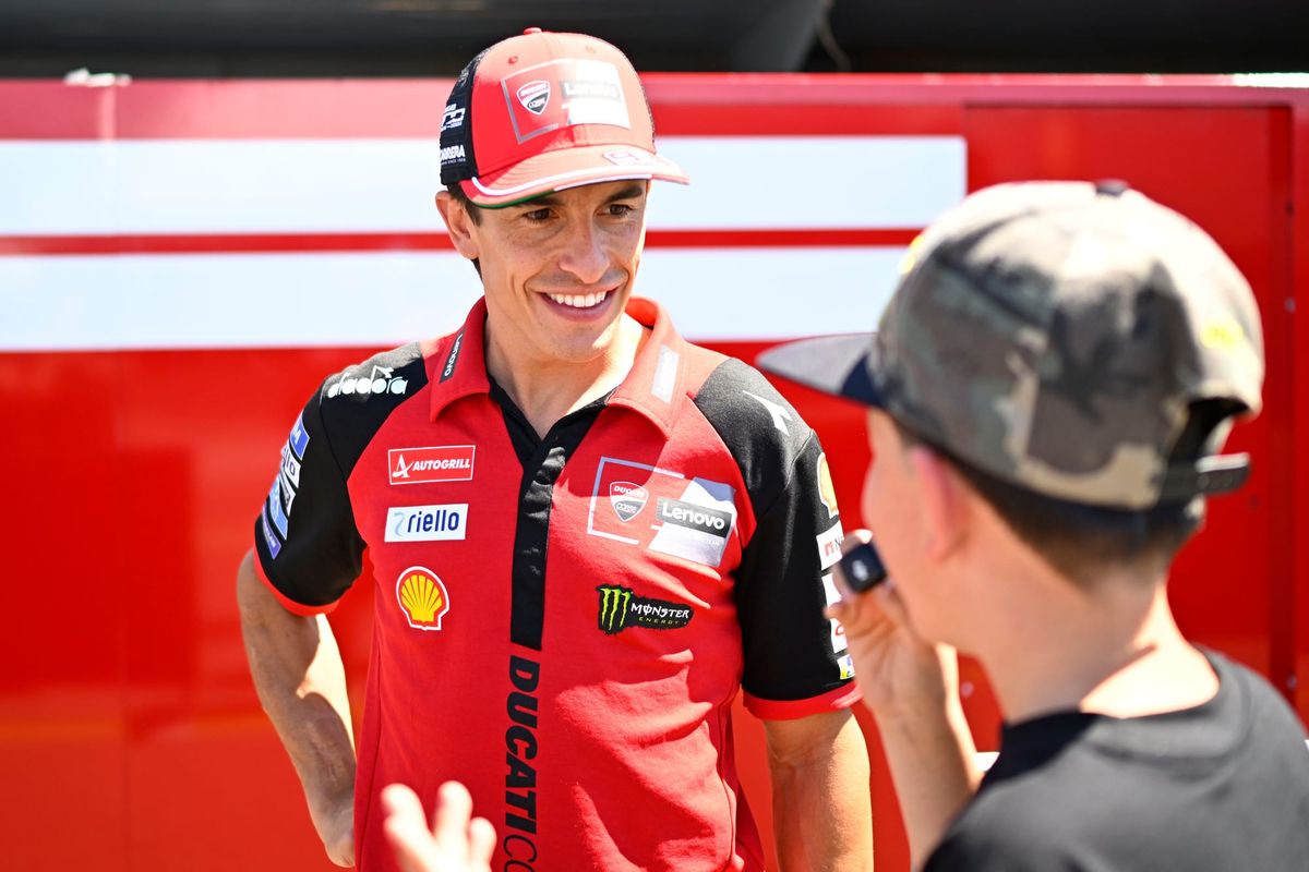 Phillip Island MotoGP practice: Big crashes and Marquez fastest
