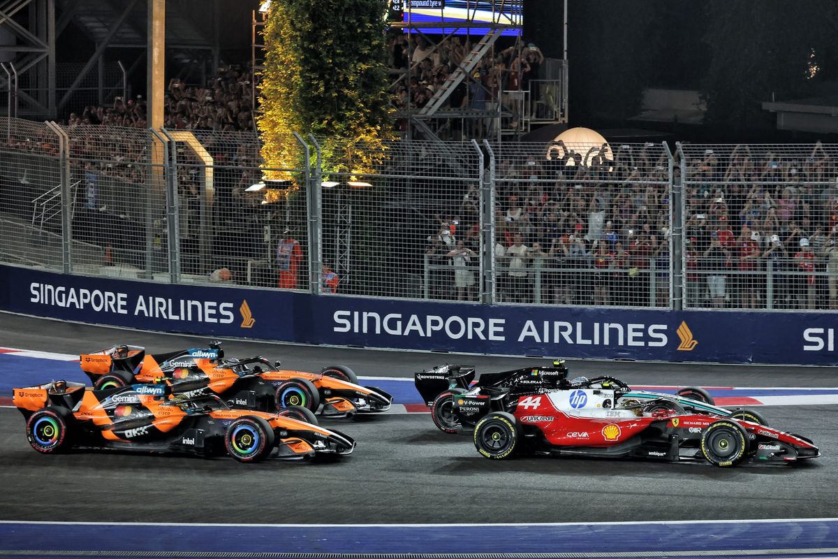 F1 2026 Singapore Grand Prix race result
