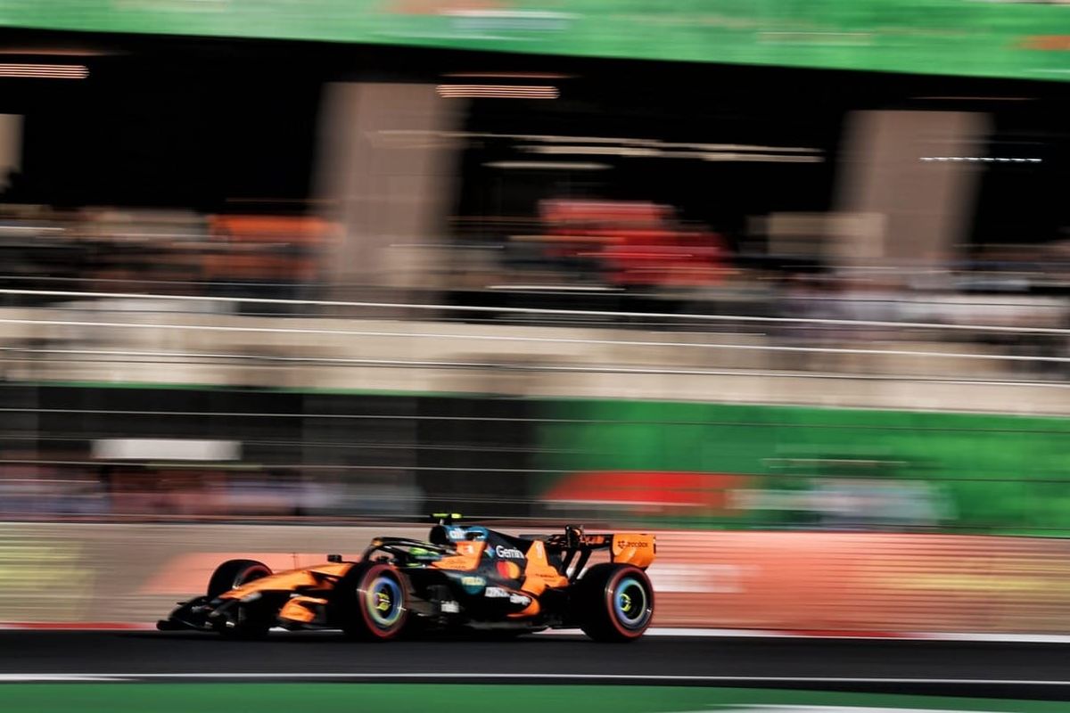 Norris Beats Antonelli by 0.001s in Mexico FP3