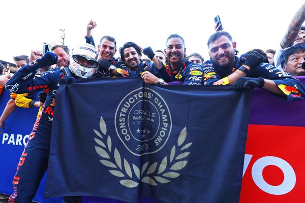 Dominant Verstappen win gives Red Bull sixth constructors' title