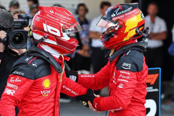 Shock Mexican GP front row sweep for Ferrari