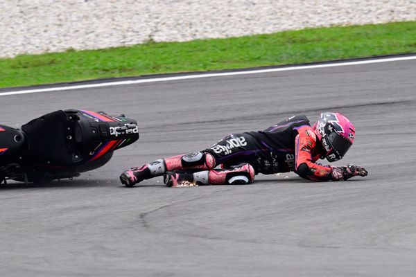 The culprit behind a 37-minute hat-trick of 'exact same' crashes