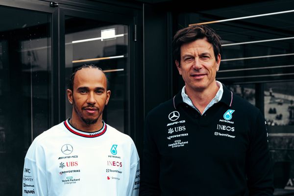 Lewis Hamilton and Toto Wolff, Mercedes, F1