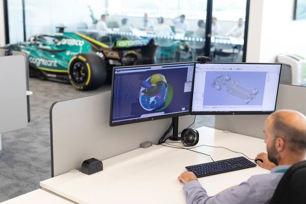 Aston Martin F1 factory design office