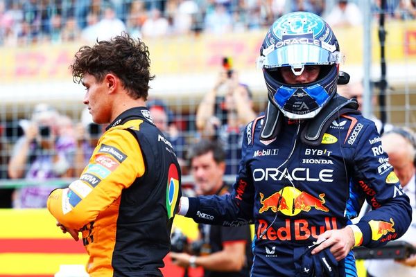 Lando Norris and Max Verstappen, F1
