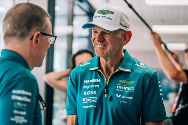 Newey's role at first F1 race with Aston Martin and why it matters