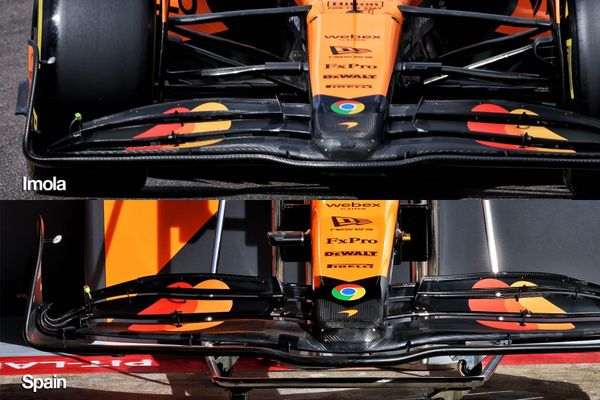 What first look at McLaren tells us about F1 flexi-wing revisions