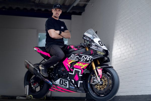 James Hillier on his Muc-Off Racing bike