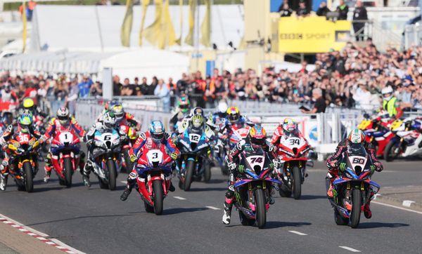 Dunlop lays down huge marker on first day of North West 200