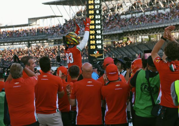 The moment 'everything became blurry' - Indy 500's shock pole