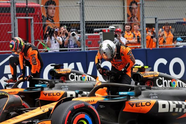 Lando Norris and Oscar Piastri, McLaren, F1